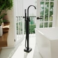 thumbnail image 7 of Dreamline FTLV3809X09 Levantine Floor Mounted Tub Filler - Black, 7 of 7