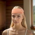 thumbnail image 6 of Unique Bargains 1 Pc Perspiration-Wicking Headband for Yoga Orange, 6 of 6