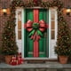 thumbnail image 1 of Seyotauo Merry Christmas Door Cover 35x71 Christmas Gift Box Present Hanging Banner Decoration Winter Holiday Bow Window Door Cover Stripes Ornaments Year Party Home Wall Outdoor, 1 of 9