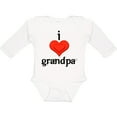 thumbnail image 3 of Inktastic I Love Grandpa Boys or Girls Long Sleeve Baby Bodysuit, 3 of 5