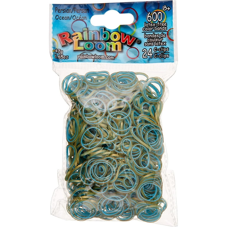 Hot 600Pcs/Pack Rainbow Braided Rubber Bands Loom Refill Diy Bracelet –  Bargain Bait Box
