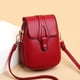 thumbnail image 3 of Mini bolso de hombro de cuero multifuncional para mujer para teléfono móvil/de deporte, 3 of 5