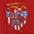 thumbnail image 2 of Superman All American Women's T Shirt, Red, Medium, 2 of 6