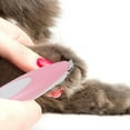 thumbnail image 7 of Raindrops Electrical Pet Clipper Professional Grooming Tool Pet Shaving Machine Hair Trimmer for Dog Cat (Local Shaver, Battery Style, Pink, No Dry Batteries), 7 of 7