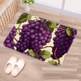 thumbnail image 5 of Grape Non-Slip Polyester Chair Mat - Machine Washable Door Mats and Rugs, 5 of 6