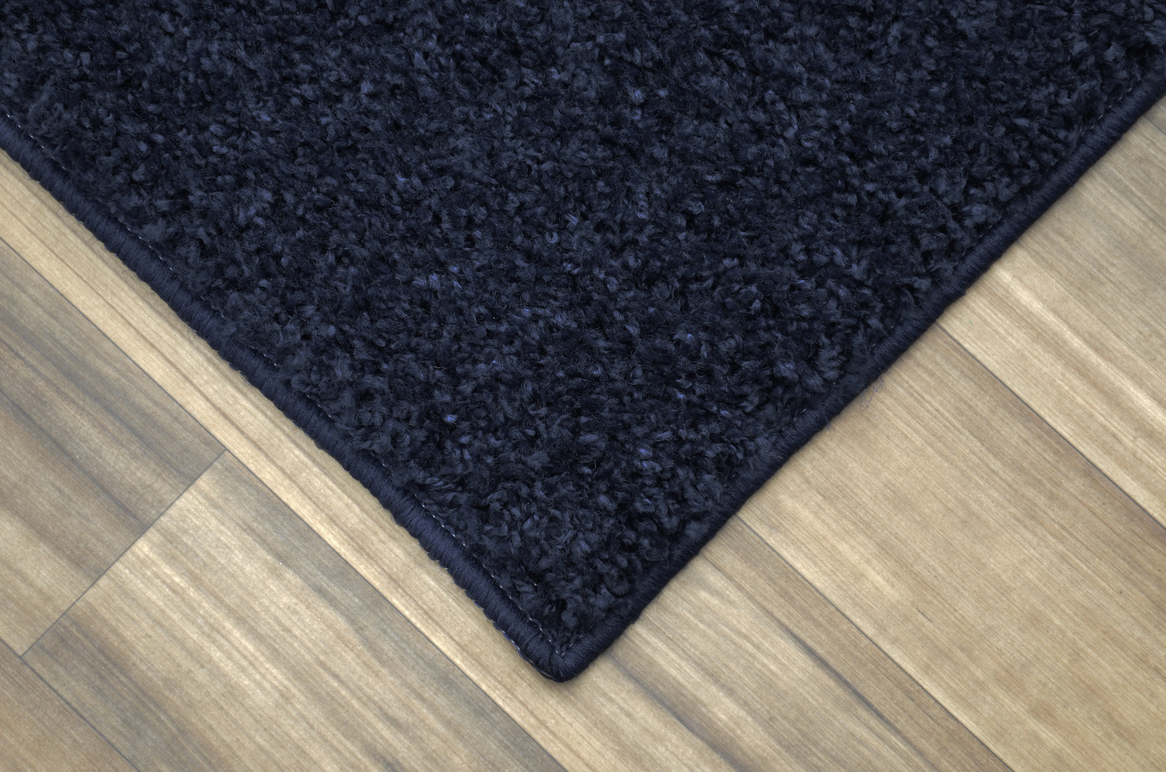 Garland Rug Skyline Shag Navy Indoor Area Rug, 6' x 9'