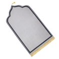 thumbnail image 4 of Elegant Prayer Mat Folding Area Rug Flannel Washable with Tassel Praying Rug for Gray, 4 of 8