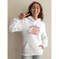 thumbnail image 2 of Spooky Babe Retro Style Hoodie Juniors -Image by Shutterstock,  Large, 2 of 4