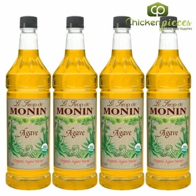Monin Agave Nectar Beverage Syrup 1L/2.11Lbs (4/Case)
