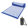thumbnail image 2 of Yuarrent Colchoneta de acupresión, colchoneta de masaje, juego de almohada para cuello, pie, colchoneta de Yoga con aguja, cojín masajeador de Uniforme atlético Azul, 2 of 6