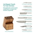 thumbnail image 7 of The Pioneer Woman Pioneer Signature 14-Piece Stainless Steel Knife Block Set, Gray, 7 of 7