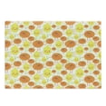 thumbnail image 1 of Tangerine Cutting Board, Childish Pattern of Cheerful Lemon and Orange Floral Backdrop, Decorative Tempered Glass Cutting and Serving Board, in 3 Sizes, by Ambesonne, 1 of 2