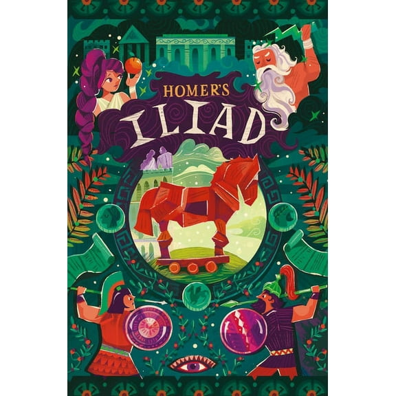 Kingfisher Epics Homer's Iliad, (Paperback)