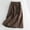 Coffee, variant on Womens Summer Maxi Peasant Long Skirts Elegant Flowy Boho Plus Size with Pockets Ruched Beige Skirts for Women M