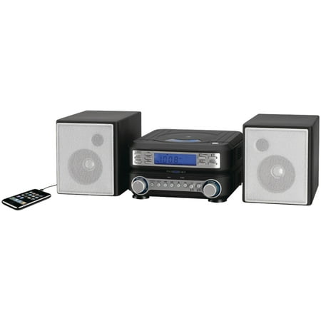 GPX 2 Channel Stereo Home Music System, HC221B (Best Wireless Stereo System)