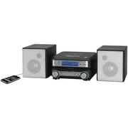 JENSEN CD545b Portable Stereo CD Player with Cassette Recorder & AM/FM