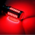 thumbnail image 3 of 1 unidad PY21W P21/5W 1156 Ba15s 1157 Bay15d para bombillas LED de coche, luz de señal de giro, 12 V, 33SMD, 7000 K, luces de estacionamiento y marcha atrás blancas, 3 of 5