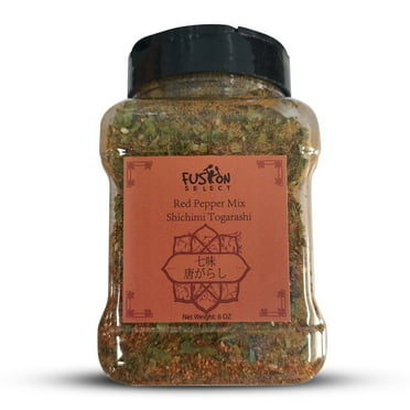 Fusion Select Shichimi Togarashi Seasoning - Japanese 7 Spice Powder, 6 Oz