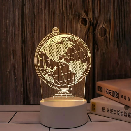 

Visland 3D Ramadan Mubarak Night Light Decor Muslim Atmosphere Lamp for Bedroom Living Room Eid al-Fitr Party Light Friends Believers Gifts