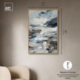 thumbnail image 5 of Oceanic Opacity II Canvas Print Modern Wall Decor by Art Remedy, Gold Frame, 30 x 45, 5 of 7