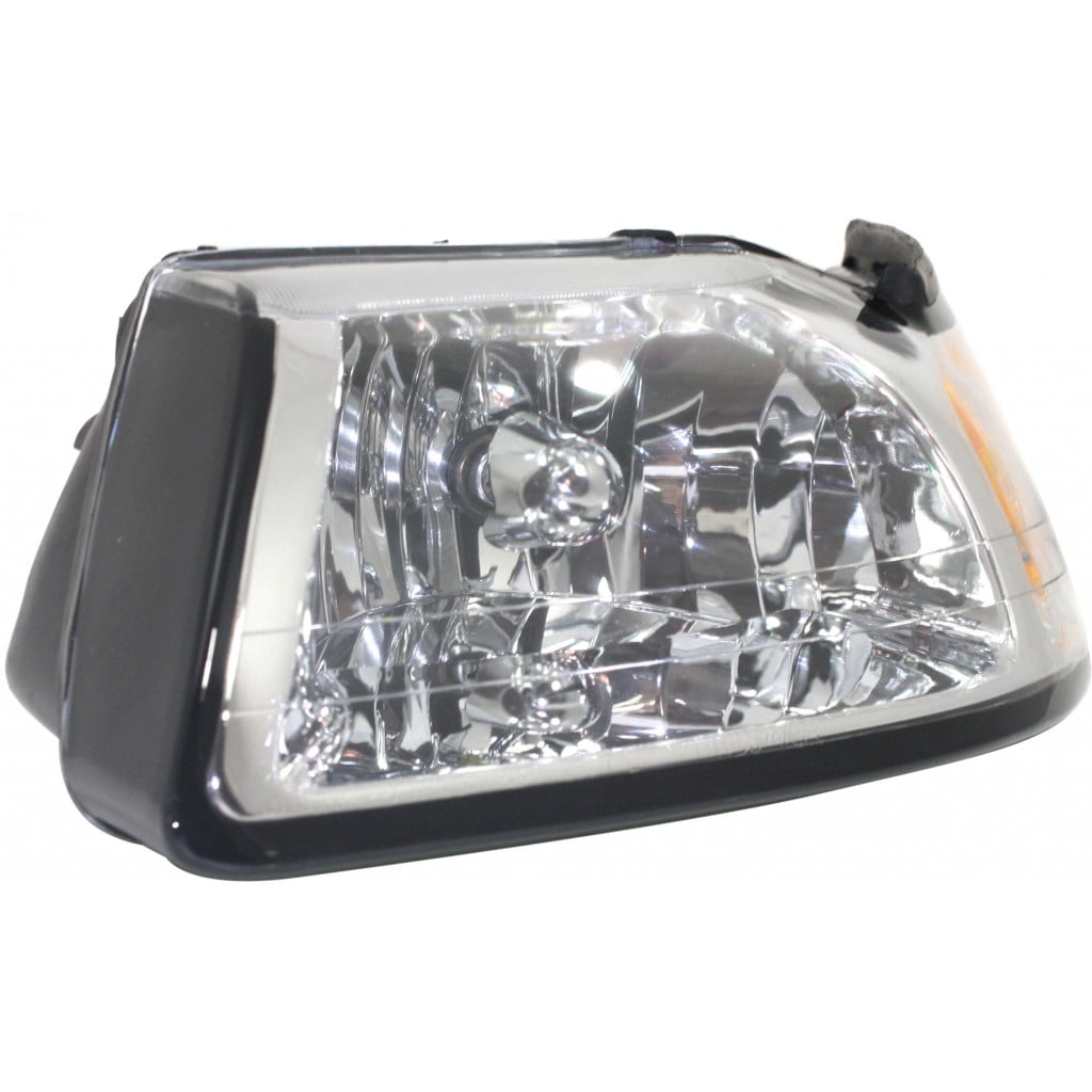 Headlight Compatible With 1999-2000 Ford Mustang Left Driver Halogen With bulb(s)