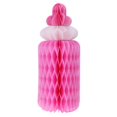 thumbnail image 1 of Honeycomb Ball Milk Bottle Shape Tissue Paper Ball Hanging Decor for Baby Shower, 1 of 8
