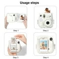 thumbnail image 4 of AOOOWER Easy to Maintain Protective Cover Stylish Camera Case for 7+ Camera Shoulder Bags with Photo Pocket AntiDust,AntiScratch, 4 of 11