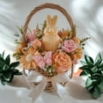 thumbnail image 2 of Wax Melt Soy Wax Rose Bouquet (Peach), 2 of 4