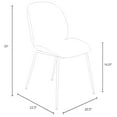 thumbnail image 6 of Inmod April Side Chair (Set of 2), 6 of 6