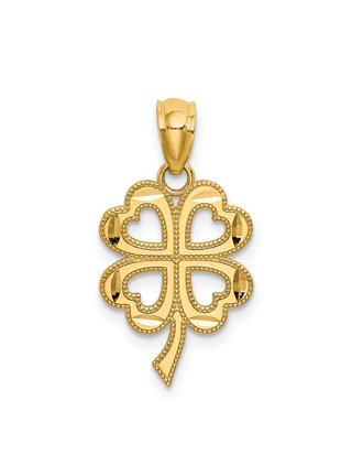 Gelin 14K Yellow Gold 4-Leaf Clover Necklace