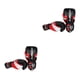 thumbnail image 1 of Guantes de entrenamiento de boxeo Soidarity 6 oz negro 2piezas, 1 of 1