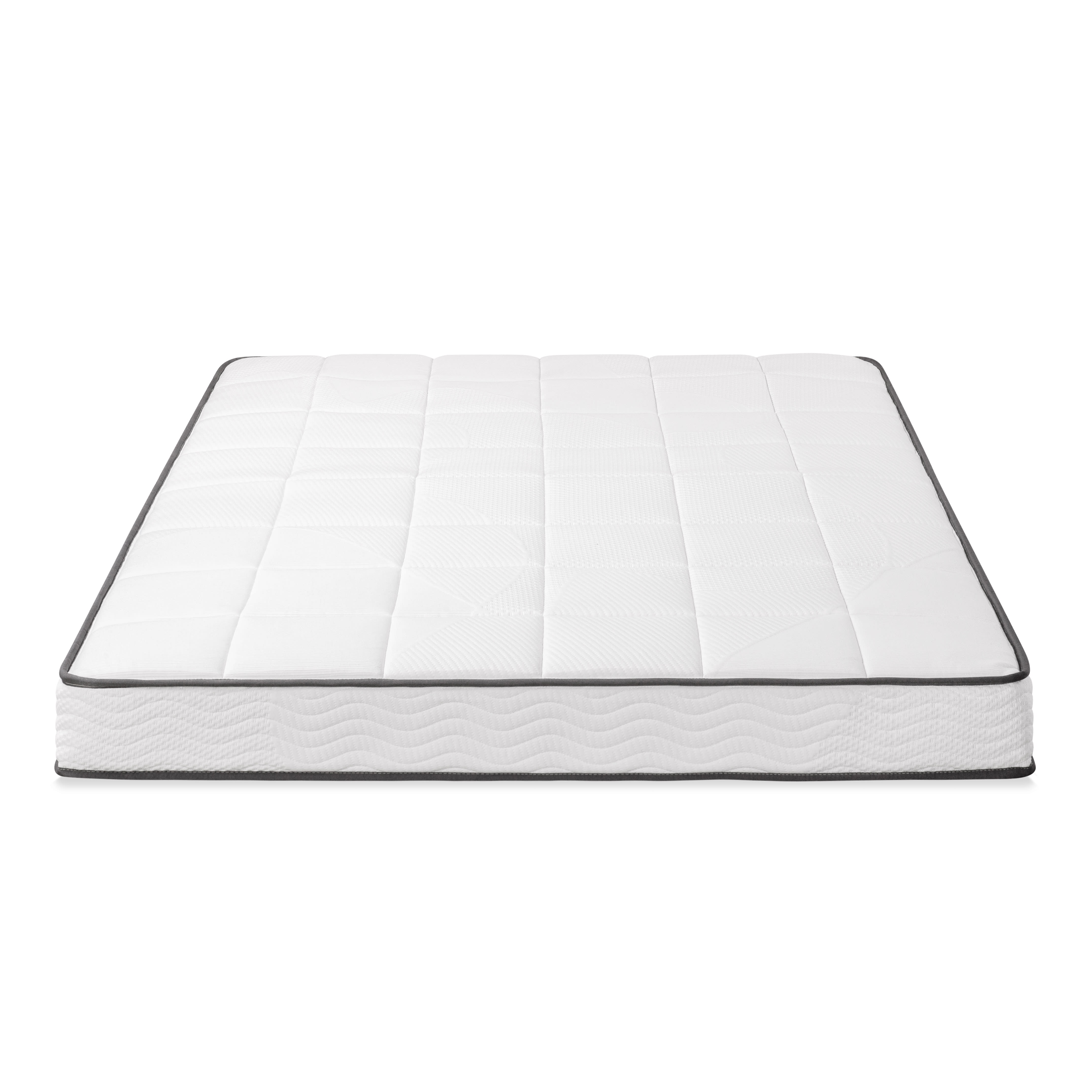 Mellow 6" Classic Bonnell Spring Mattress with Comfort Foam Top, King