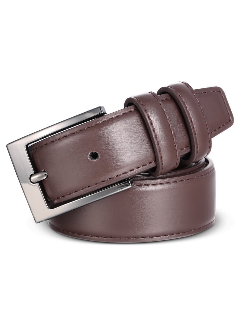 Mio Marino Men's Dual Loop Leather Belt