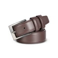 thumbnail image 3 of Marino’s Men Genuine Leather Dress Belt with Single Prong Buckle, 3 of 6