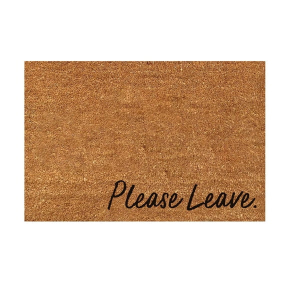 Funny Doormat Funny Welcome Mat Please Leave Doormat Gift Doormats for Gift for New Home