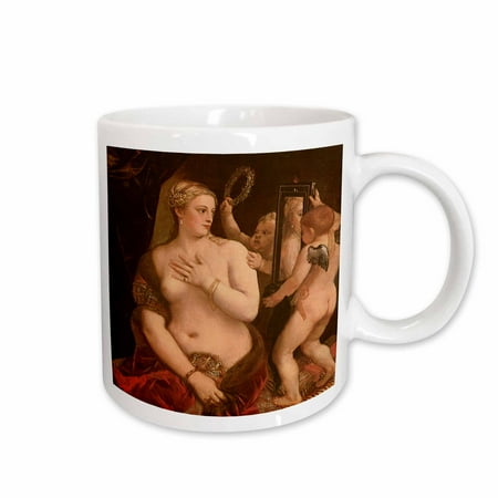 

3dRose Venus with a Mirror by Titian Ceramic Mug 11-ounce