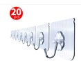 thumbnail image 1 of Ganchos adhesivos Ganchos adhesivos potentes Ganchos adhesivos Ganchos para ropa detrás de la puerta Ganchos de cocina gratis Baño 20 días Plata 1481 Sailing Electrónica, 1 of 5
