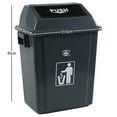 thumbnail image 5 of Knifefish 5 Gallon Swing Lid Trash Cans, 4 Packs Plastic Garbage Bin Wastebasket for Kitchen, Home, Office Brand: Knifefish, 5 of 10