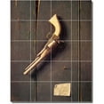 thumbnail image 1 of Ceramic Tile Mural-William Harnett Still Life Kitchen Tile Mural 4. 32" w x 40" h using (20) 8 x 8 ceramic tiles, 1 of 3