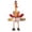 A, variant on AMARHH Stuffed Turkey Fall Tabletop Ornament, Stretch Leg Turkey Plush Doll, 27 Inch Farmhouse Thanksgiving Decorations Turkey Figurine for Rustic Thanksgiving Day Fall Table Decor