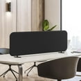 thumbnail image 2 of Desk Divider, Movable Desk Panel Privacy Partition for Home Office, Student, Classroom, Study, Free Standing, Scratch Resistance, 48"x18", Midnight, 2 of 6