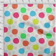 thumbnail image 4 of oneOone Rayon Fuschia Pink Fabric Polka Sewing Craft Projects Fabric Prints By Yard 56 Inch Wide, 4 of 4