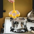 ZAROYEAX Silicone Five Hole Egg Steamer Egg Holder Kitchen Gadget