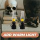 thumbnail image 2 of Halloween Vintage Pumpkin LED Table Lamp, 2 of 5