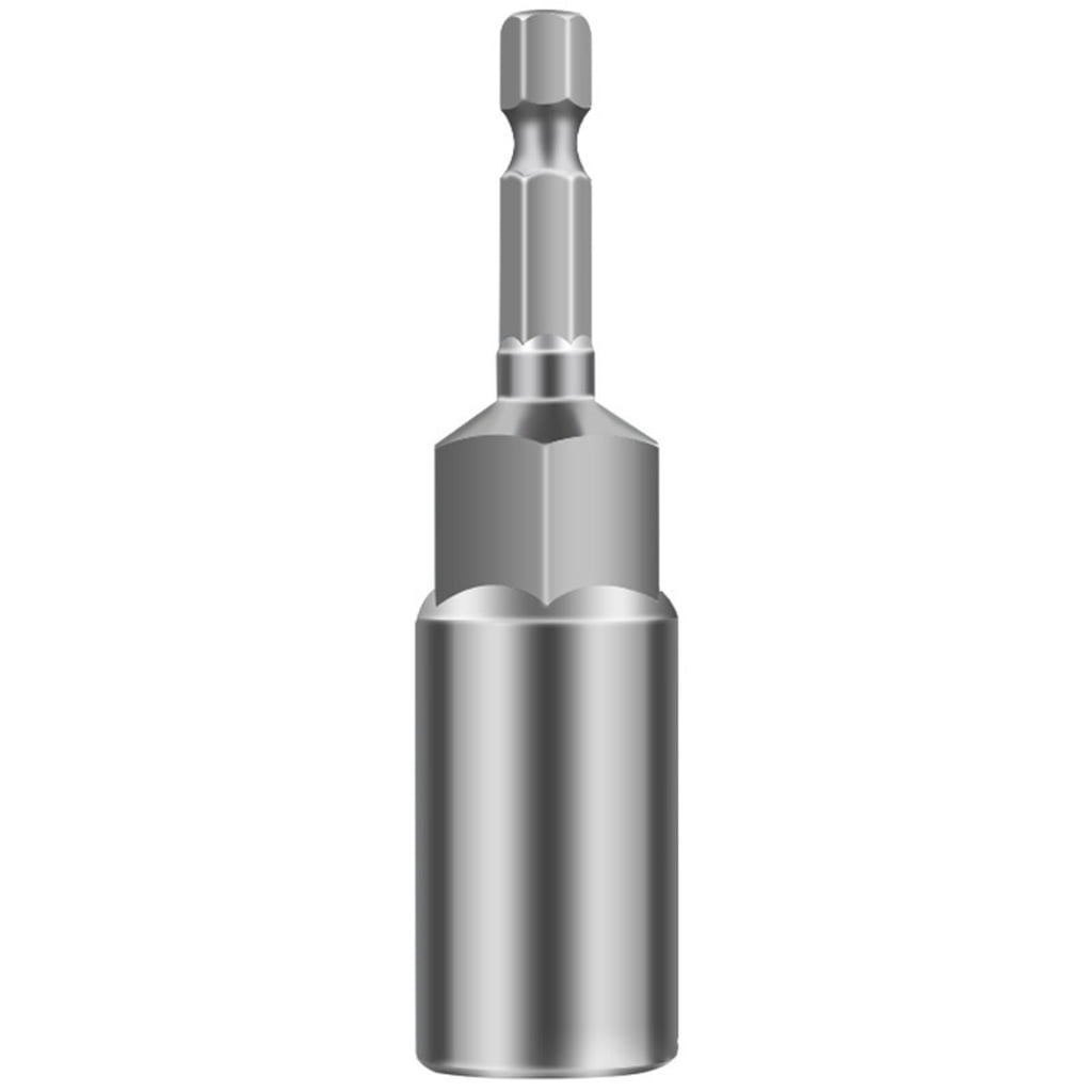 1/4inch Shank Hexagonal Nut Driver Wing Nut Driver Socket 5.5-19mm Slot Wing Nut Drill Bit Socket For Eye Screws Hook Bolt