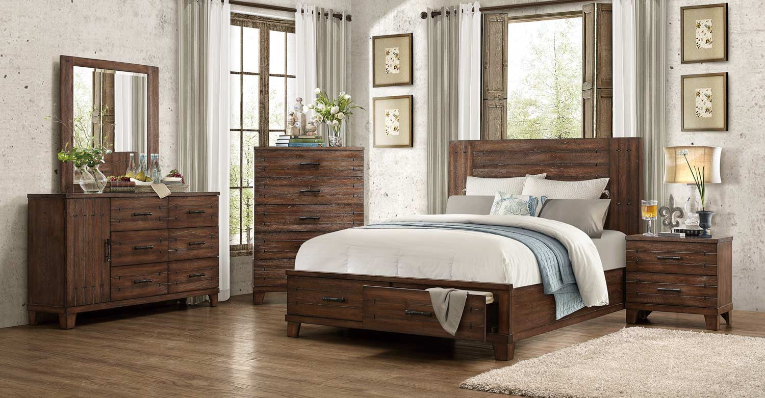 Bellinzona 5 Piece Platform Eastern King Bedroom Set In Bellinzona 5 Piece Platform Eastern King Bedroom Set In