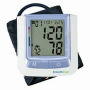 Angle View: HealthSmart Standard Automatic Arm Digital Blood Pressure Monitor