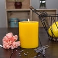 thumbnail image 3 of 12 cm Beeswax Pillar Candle by Paper Garden, 3 of 7