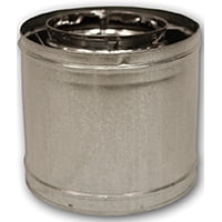 Wood Chimney - Comfort Flame 12S-8Dm Wood Burning Chimney Supports Above 30-Feet