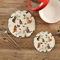 thumbnail image 2 of Cat 2 Pack Pot Holders Trivets, Heat Resistant Hot Pads for Kitchen Table Decoration Trivets for Hot Dishes/Pot/Bowl/Teapot/Hot Pot Holders, 7" + 9.45", 2 of 7